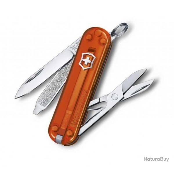 Couteau suisse Classic SD translucide, Couleur orange translucide [Victorinox]