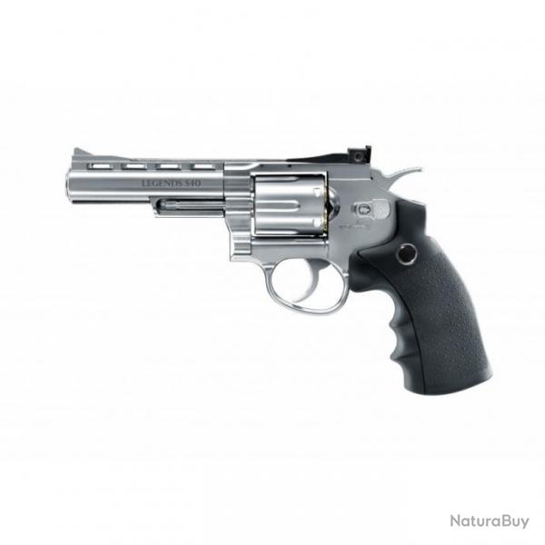 Revolver Legends S40 Silver CO2 cal. BB/4.5 et 4.5mm