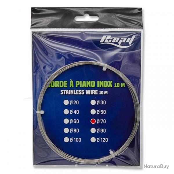 Corde a Piano Inox Cannelle 901 0.7mm