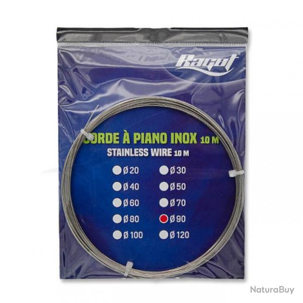 Corde a Piano Inox Cannelle 901 0.9mm