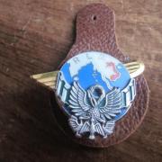 Insigne De Béret Parachutiste Anglais WW2 - Reproduction Française - Très Bon état