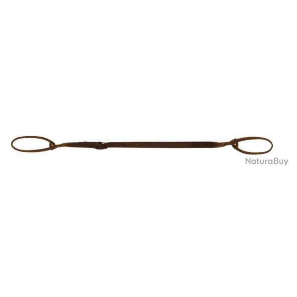 Bretelle Country En Cuir Double Lasso