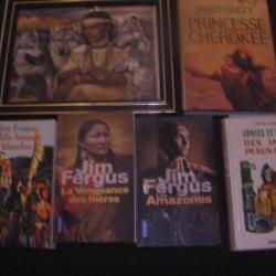 Trilogie 1000 femmes blanches + Princesse Cherokee + Contes et légendes des Indiens Peaux rouges