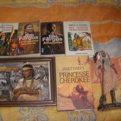 Trilogie 1000 femmes blanches + Princesse Cherokee + Contes et légendes des Indiens Peaux rouges