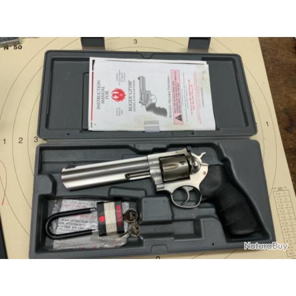 REVOLVER RUGER MODEL GP100 CAL 357 MAG