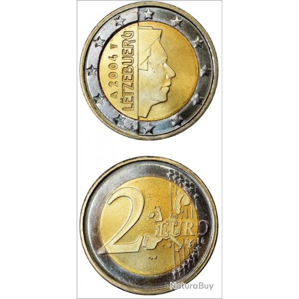 Collection monnaie 2 EUROS 2004 Letzebuerg - LUXEMBOURG -