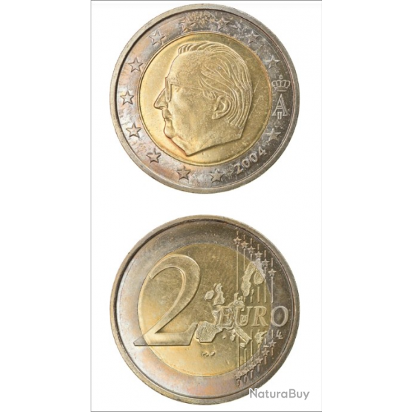 Collection monnaie 2 Euros 2004 ROI DES BELGES ALBERT II