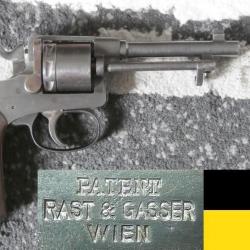 Revolver Rast & Gasser M1898 [exemplaire nº2] // calibre d'origine 8mm Gasser (8.2x27.5)