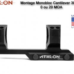 Montage Monobloc ATHLON Optics Cantilever 30 mm - 20 MOA