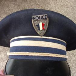 casquette police française