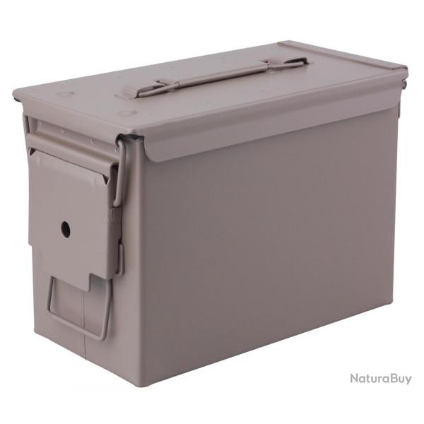 CAISSE MUNITION METAL TAN cal.50 33X18X23 CM
