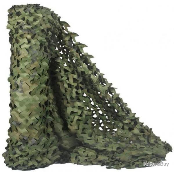 Filet de camouflage 1.5 x 2 m Jungle camouflage - LIVRAISON GRATUITE ET RAPIDE