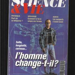 science et vie juillet 1993 téléportation, l'homme change-t'-il? insectes sanguinaires, altair mir,