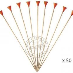 Cold Steel - Fléchettes longues en bambou pour sarbacane Big Bore - cal .625