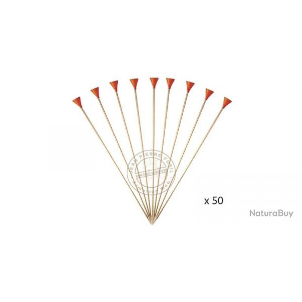 Cold Steel - Flchettes longues en bambou pour sarbacane Big Bore - cal .625