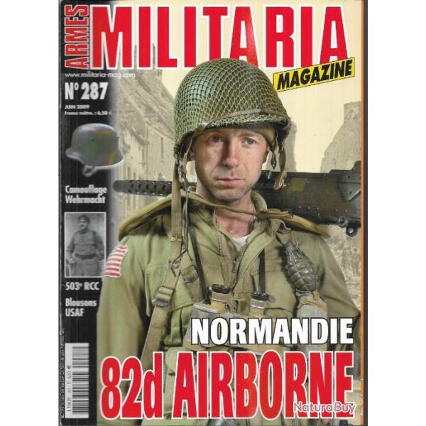 Militaria magazine 287 camouflage wehrmacht, bataillon janson de sailly 2e choc, 503e rcc, 82d airbo
