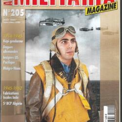 Militaria magazine 205 malgré-nous, dagues allemandes, 14-45 képi de gendarme , 5e bcp algérie