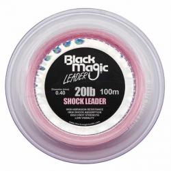 Black Magic Shock Leader Pink 20lb