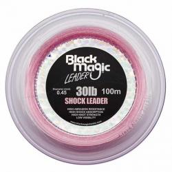 Black Magic Shock Leader Pink 30lb