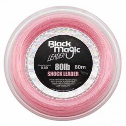 Black Magic Shock Leader Pink 80lb