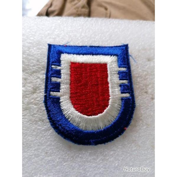 Flash de beret armee us 82eme AIRBORNE DIVISION 3rd BDE original 1