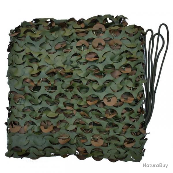 Filet de camouflage ou d' ombrage vert/marron 4 x 4 mtres