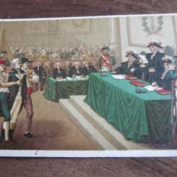 CARTE  LE TRIBUNAL REVOLUTIONNAIRE  1793