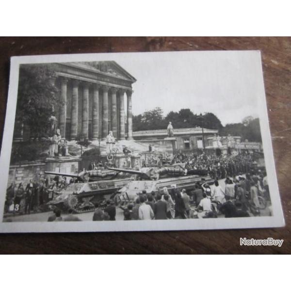 CARTE PHOTO   LIBERATION  PARIS  JUIN  44    AL