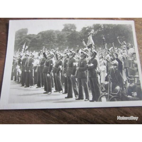 CARTE PHOTO   LIBERATION  PARIS  JUIN  44    AQ