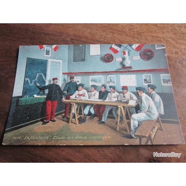 CP  SOLDAT   INFANTERIE  ETUDE DES ELEVES CAPORAUX