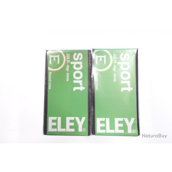 500 MUNITIONS ELEY SPORT CAL 22LR 40GR