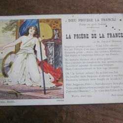 CP   DIEU PROTEGE LA FRANCE