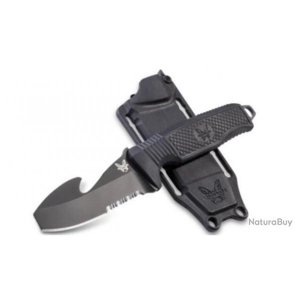 BEN112SBK - Couteau fixe de plonge Benchmade Dive Knife BLK H20