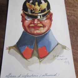 CP   OFFICIER   D INFANTERIE  ALLEMAND