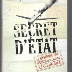 secret d'état 11 septembre 1968 le crash de la caravelle ajaccio-nice de max clanet et jean michel v