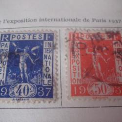 timbre Français, 1936, timbres de propagande 2 timbres