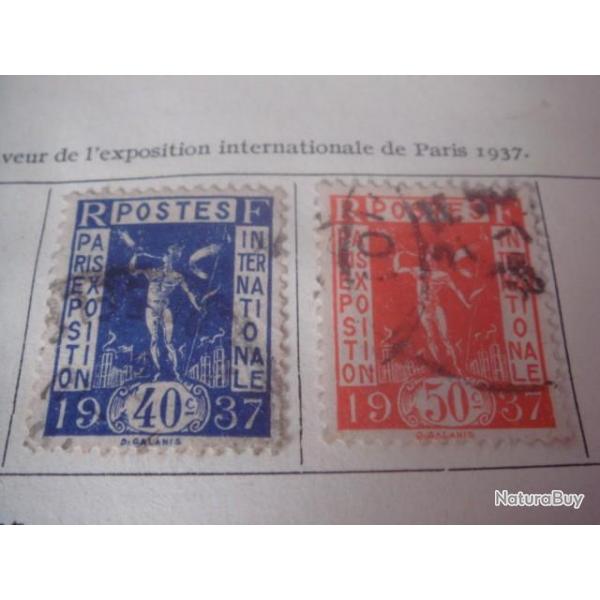 timbre Franais, 1936, timbres de propagande 2 timbres