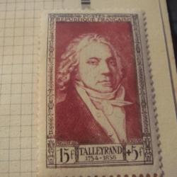 timbre France, vues divers, 4 timbres