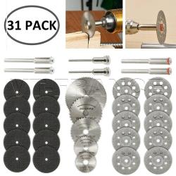 Ensemble d Accessoires pour Mini Perceuse Dremel, Modele: 31pcs