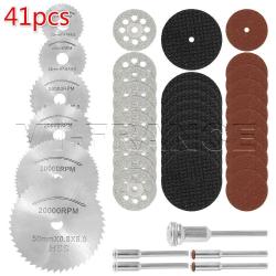 Ensemble d Accessoires pour Mini Perceuse Dremel, Modele: 41pcs