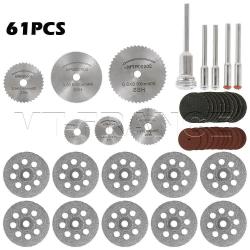Ensemble d Accessoires pour Mini Perceuse Dremel, Modele: 61pcs