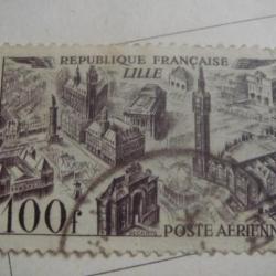 timbre France, poste aerienne, 1946-49, 11 timbres