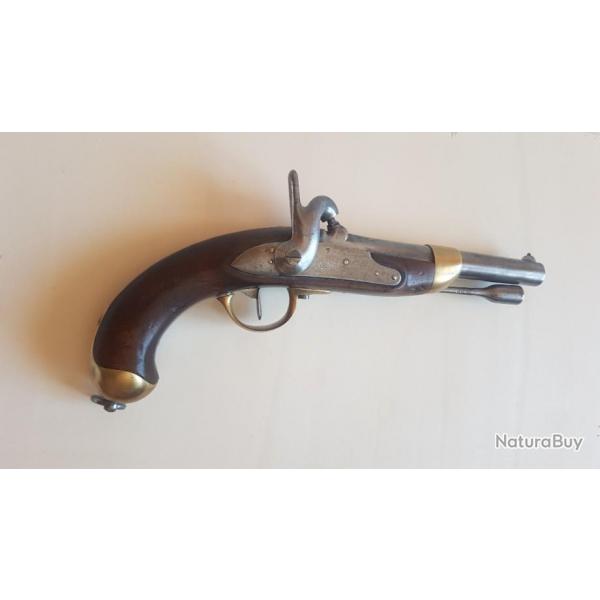 pistolet poudre noire modele 1822 t bis