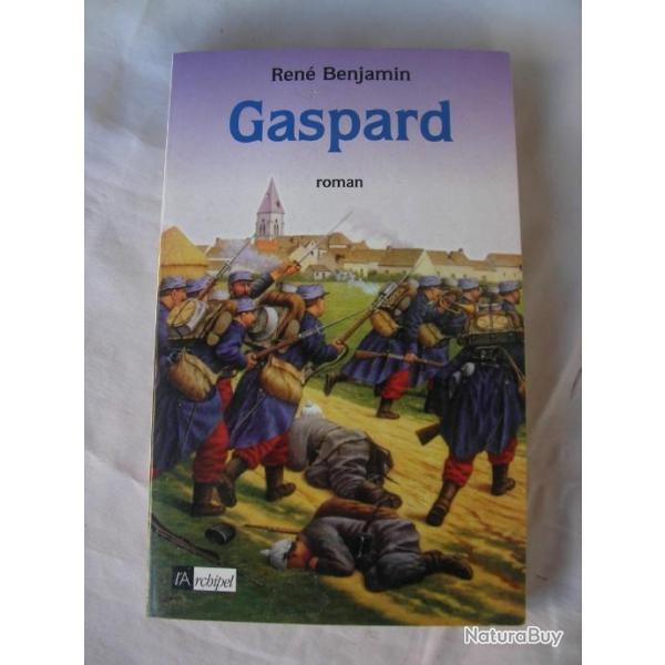 WW1 FRANCE LIVRE SUR 14-18 " GASPARD " DE REN BENJAMIN 261 PAGES