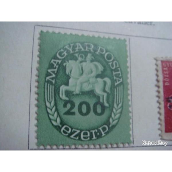 timbre Hongrie, 1946-47, 8 timbres