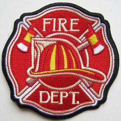 PATCH-ECUSSON   US FIRE DEPT - Ref.105