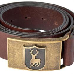 Ceinture en cuir marron clair 115 cm Deerhunter