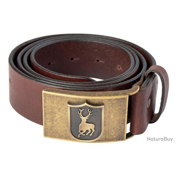 Ceinture en cuir marron clair 115 cm Deerhunter