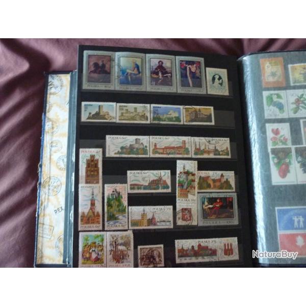 collection de timbres de Pologne