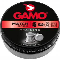 Plombs Gamo Match Classic calibre 4.5 MM